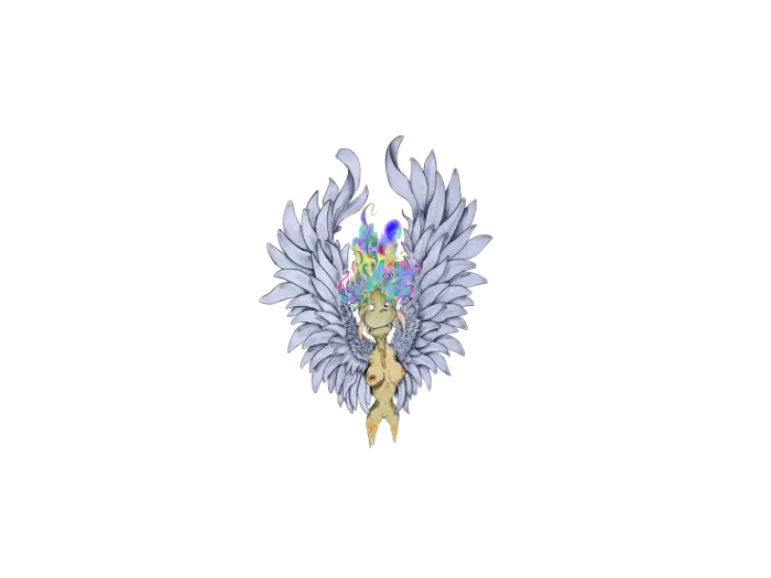  Szárnyaló fantázia - M - Black